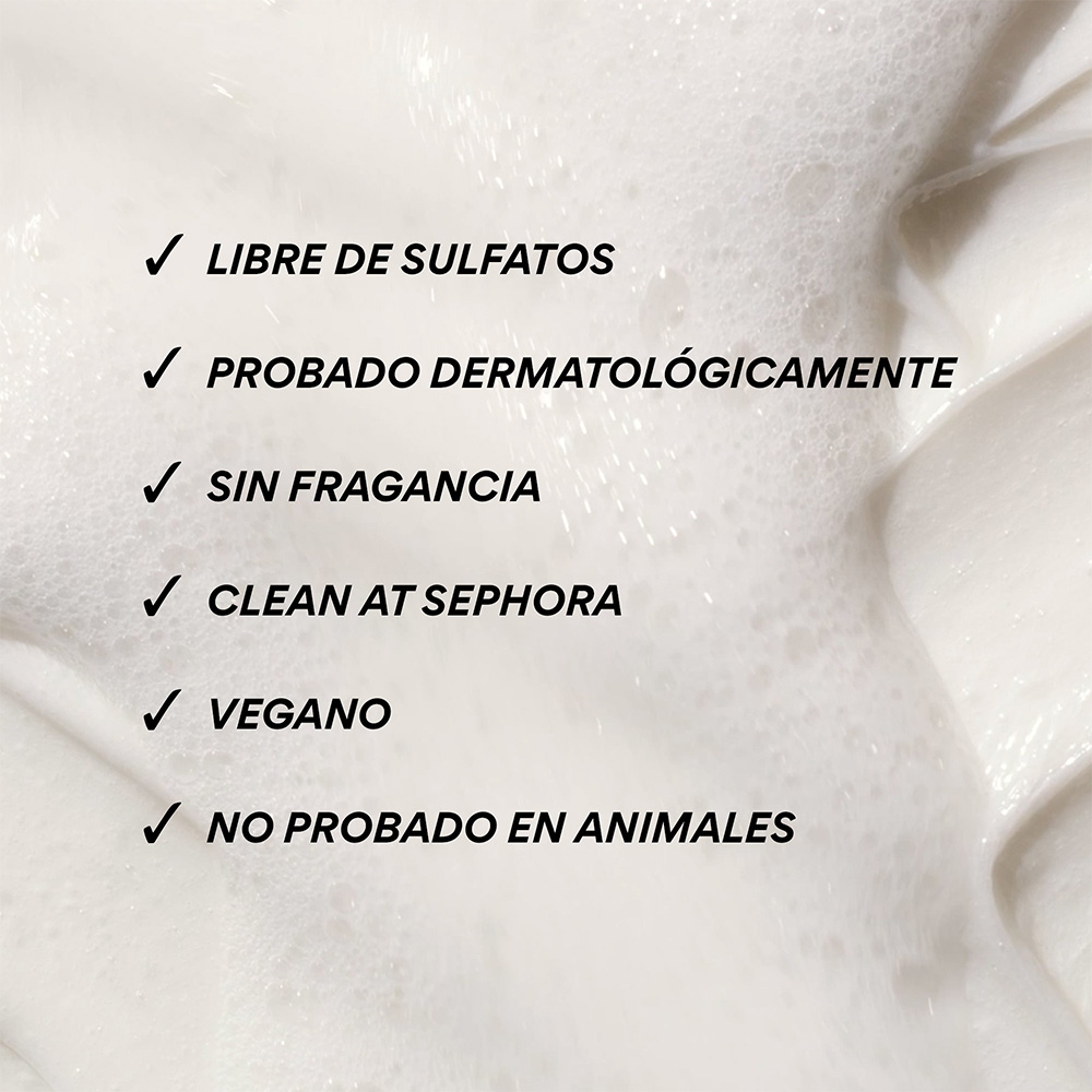 SULFATE-FREE GREEN TEA AMINO ACID CLEANSING FOAM (ESPUMA LIMPIADORA DE T&Eacute; VERDE Y AMINO&Aacute;CIDOS)
